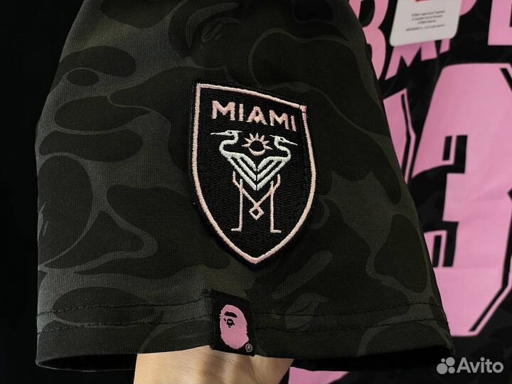 Футболка bape x inter miami