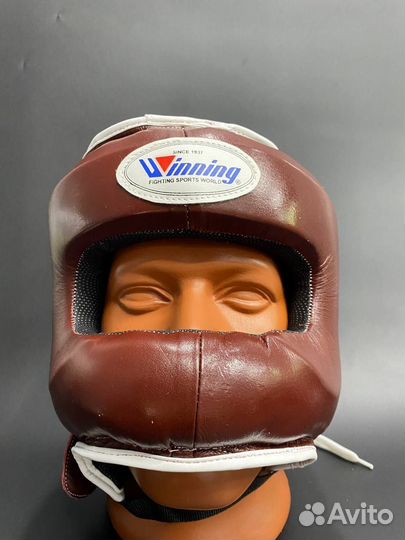 Бамперный Шлем Winning brown