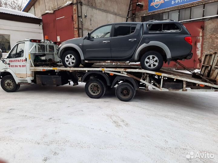 Эвакуатор платформа (мини трал) 6.5 метров и 6тонн