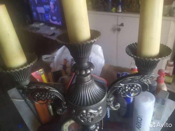 Подсвечник-канделябр, СССР