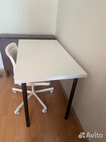Компьютерный стол белый бу