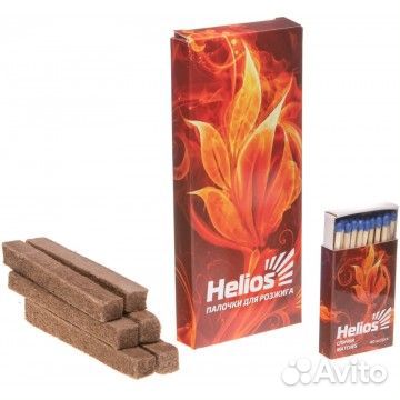 Палочки для розжига 6 шт Helios (HS-PR-6)