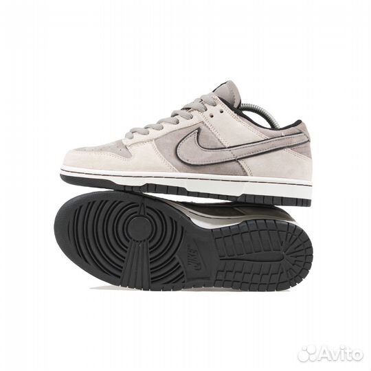 39 Кеды Nike SB Dunk Low, Grey Stone (39)