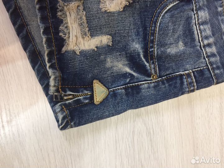 Шорты джинсовые