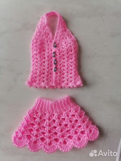 Ажурный комплект для Барби