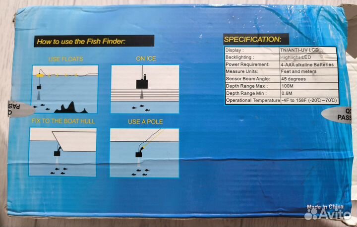 Эхолот fish finder