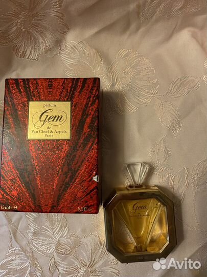 Винтажные духи французские Gem Van Cleef & Arpel