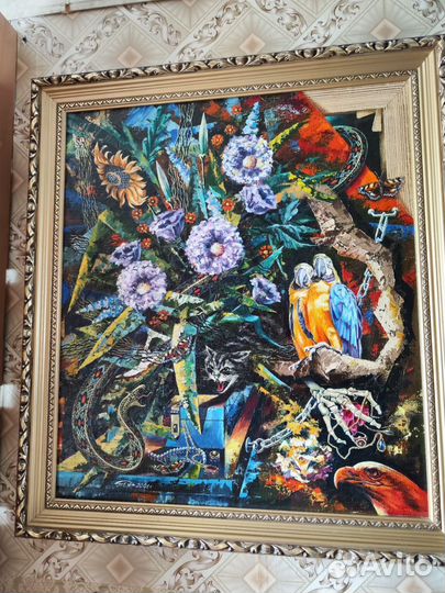 Картина маслом на холсте ручная работа