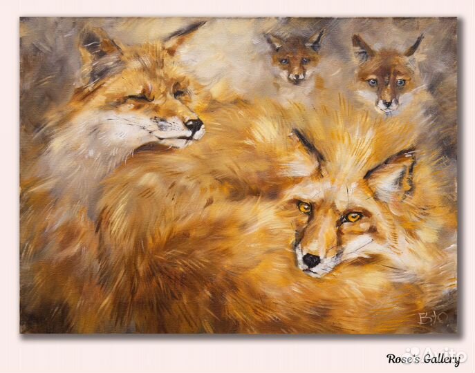 Картина маслом на холсте 40 х 55 