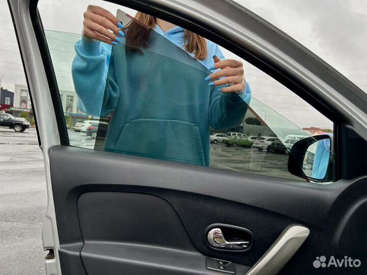 Многоразовая съемная тонировка на жесткой основе