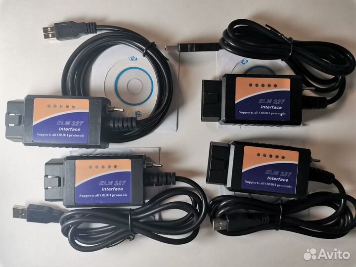 ELM327 USB с переключателем HS+MS CAN Pro