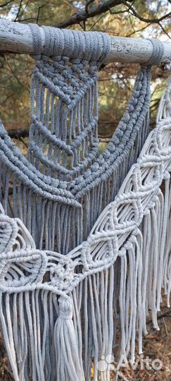 Макраме-панно на стену