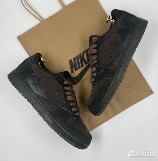 Стильные Nike Air Jordan 1 Velvet Brown