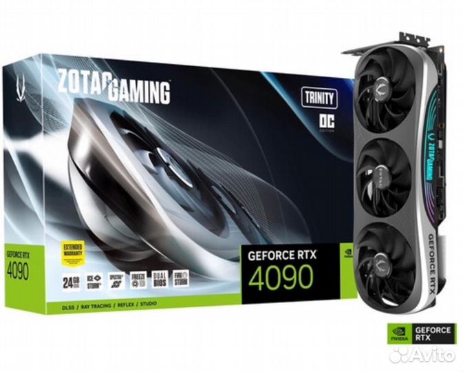 Заказ видекарты Zotac 4090 rtx gaming 24gb usa