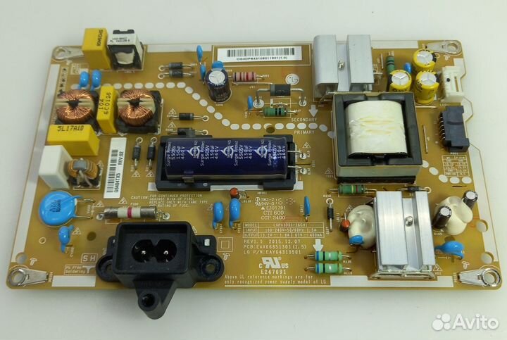 EAX66851301 (1.5) EAY64310501 LG 43LH595V
