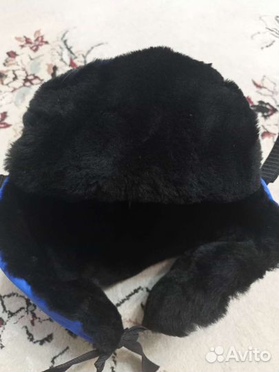 Шапка зимняя мужская,ушанка с мехом