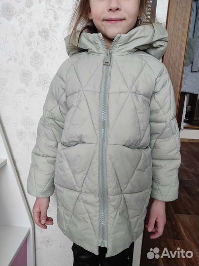 Пальто для девочки zara 116