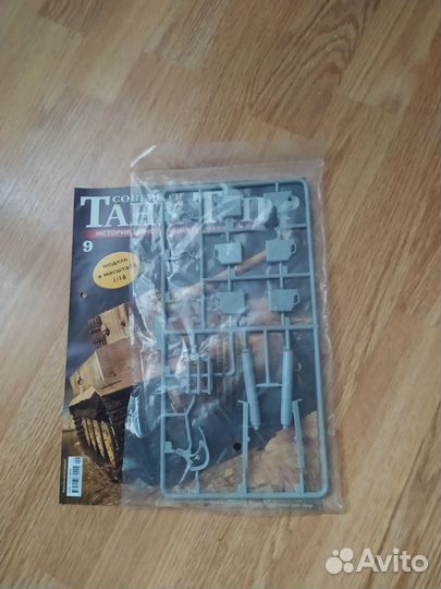 Сборная модель танка тигр