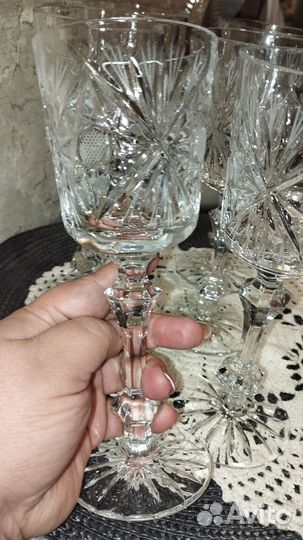 Фужеры кубки 6 шт