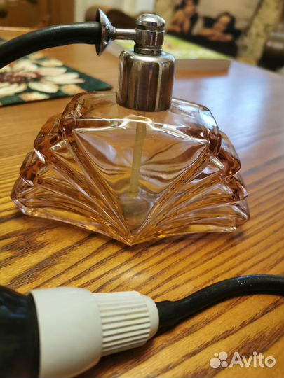 Флакон с распылителем груша для духов СССР винтаж