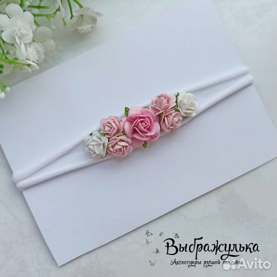 Повязка на голову для девочки one size