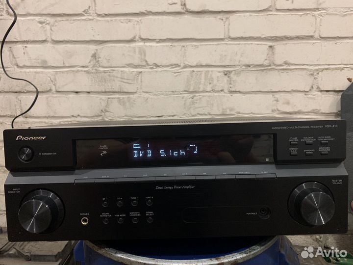 Ресивер pioneer vsx418