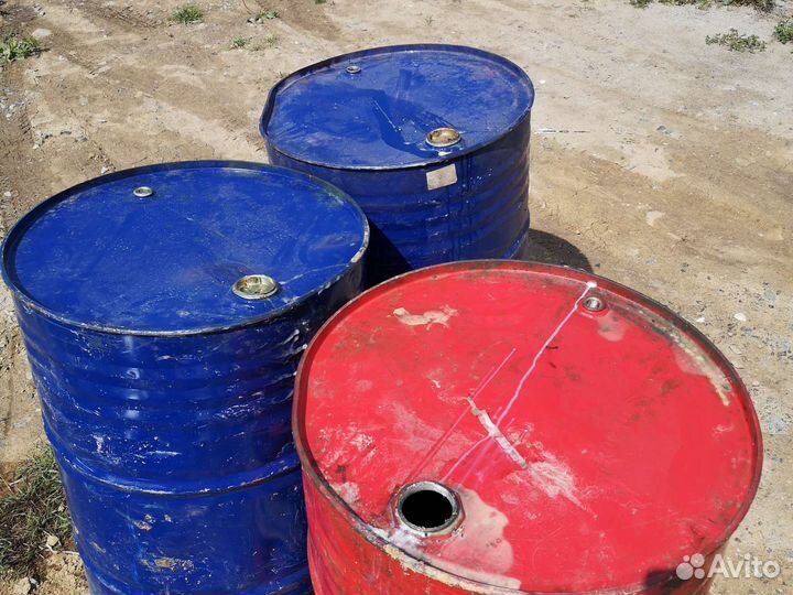 Бочка металлическая бу 200л