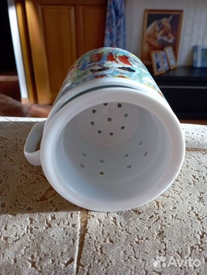 Кружка стеклянная, тёмное стекло 200 мл