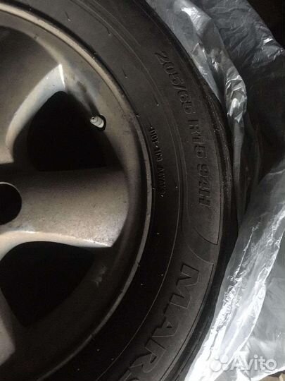 Комплект летних колес r15