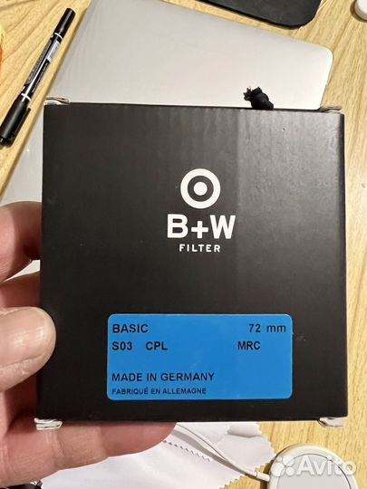 Светофильтр поляризационный 82 мм оригинал