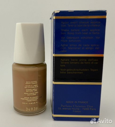 Christian dior лак для ногтей 415 винтаж