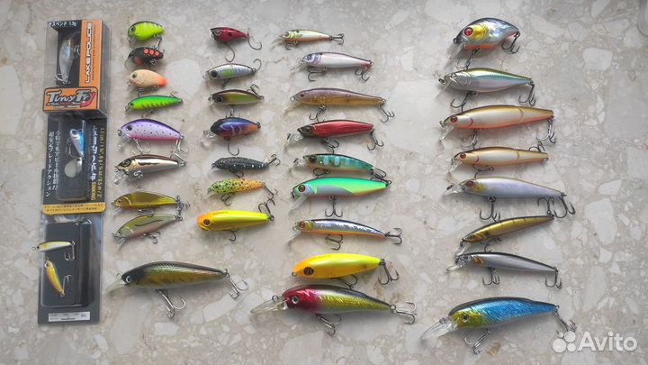 Воблеры, силикон, блесна, ящик, коробки, шнуру