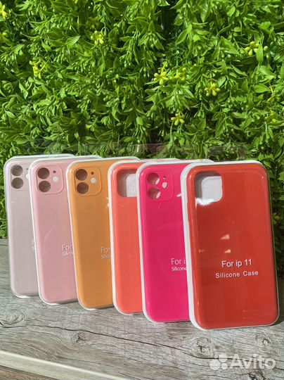 Чехол Silicone Case iPhone 11