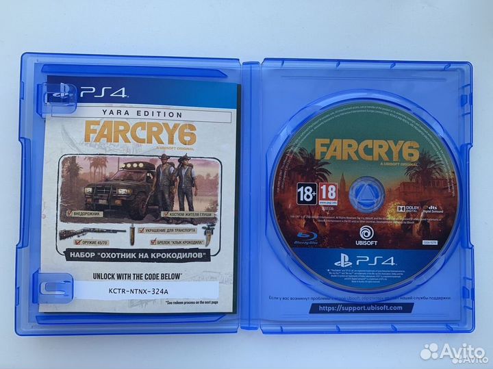 Far cry 6 ps4 диск