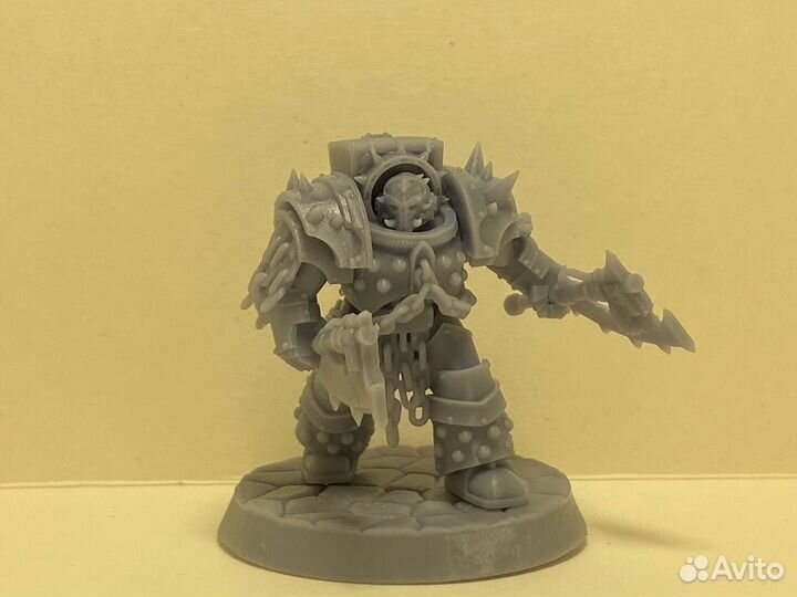 Терминатор warhammer 3D печать