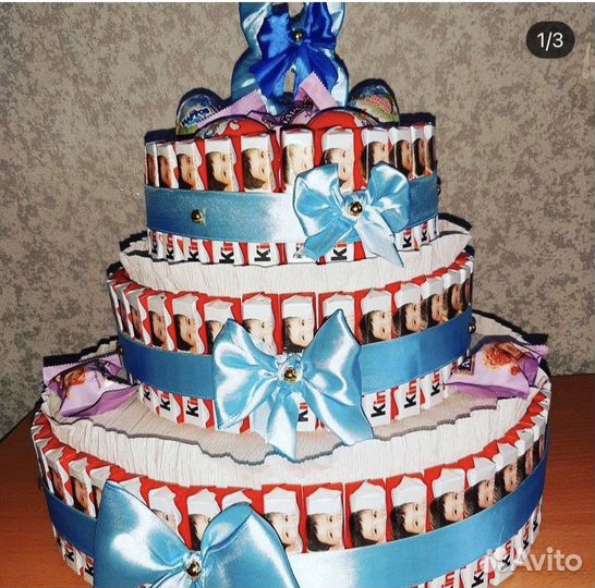 Торт из киндеров