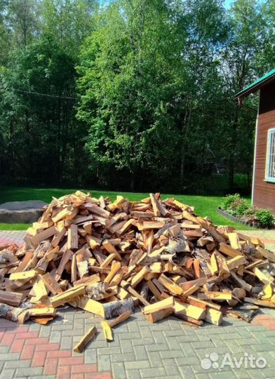Дрова качественные от 1 куба любых древесных пород
