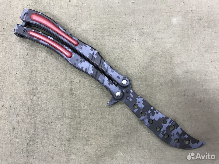 Тренировочный нож бабочка CS GO пиксели