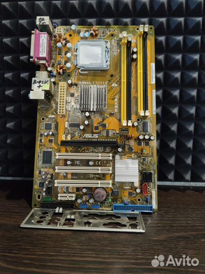 Материнская плата S775 ATX asus P5KPL green