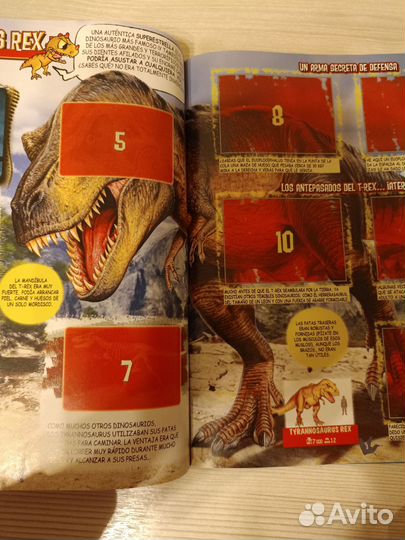 Журнал для наклеек Динозавры как я Панини