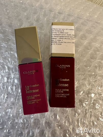 Clarins новый цена за 2 шт масло тинт оригинал