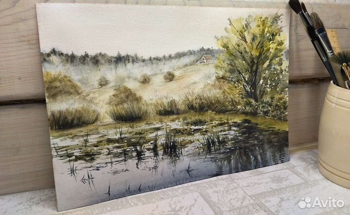 Картина с туманом 