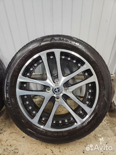 Диски рельсы R16 с резиной