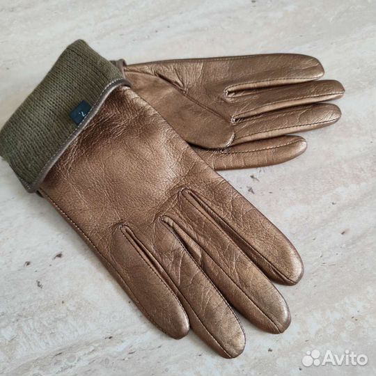 Перчатки новые нат.кожа