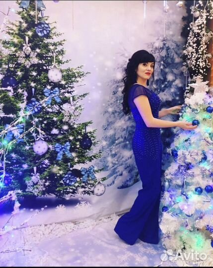 Комбинезон расшитый бусинами, размер 42, надевала