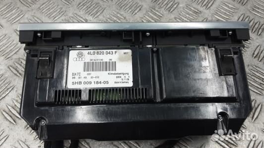 Блок управления печки и климат-контроля audi Q7 (M