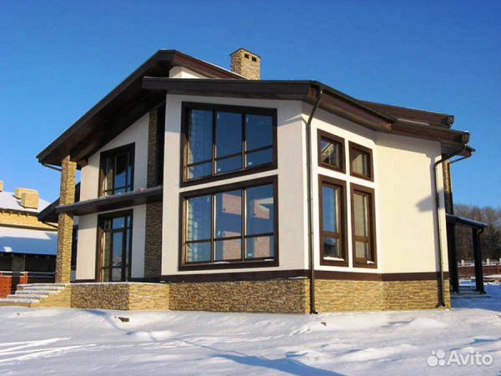 Окна пвх в коттедж, дом, дачу