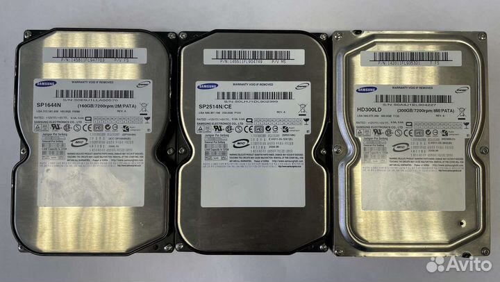 Жёсткий диск IDE 80-300GB