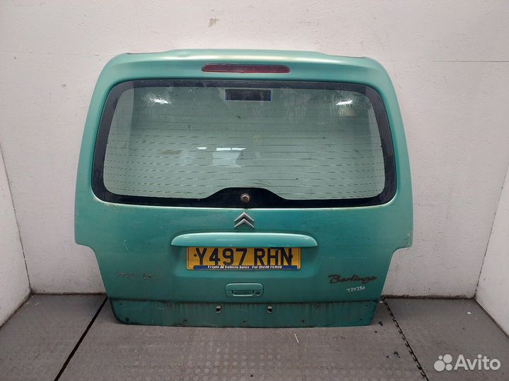 Подсветка номера Citroen Berlingo, 2001