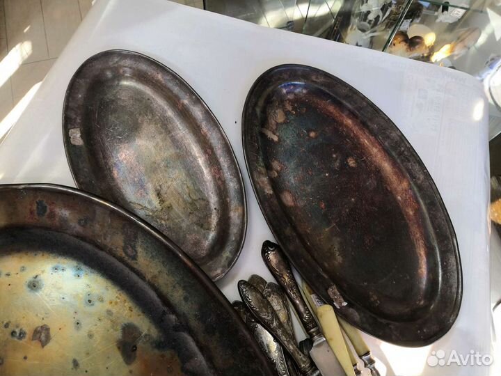 Блюдо мельхиор